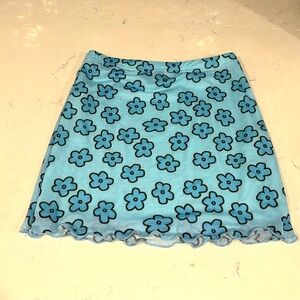 Cute flowers skirt